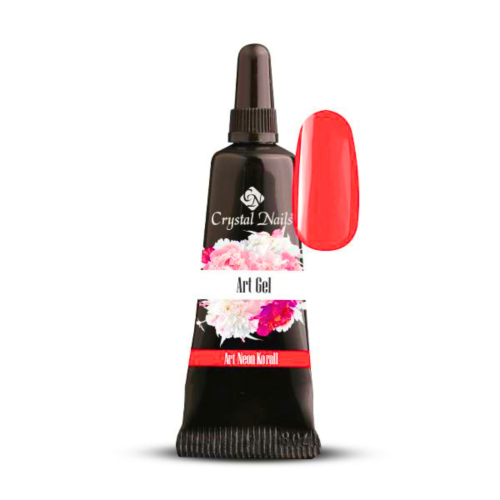 ART GEL NEON CORAL -PASTE ZA RISANJE 5ml