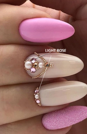 NOVA Crystals Light Rose SS8(2,4mm)