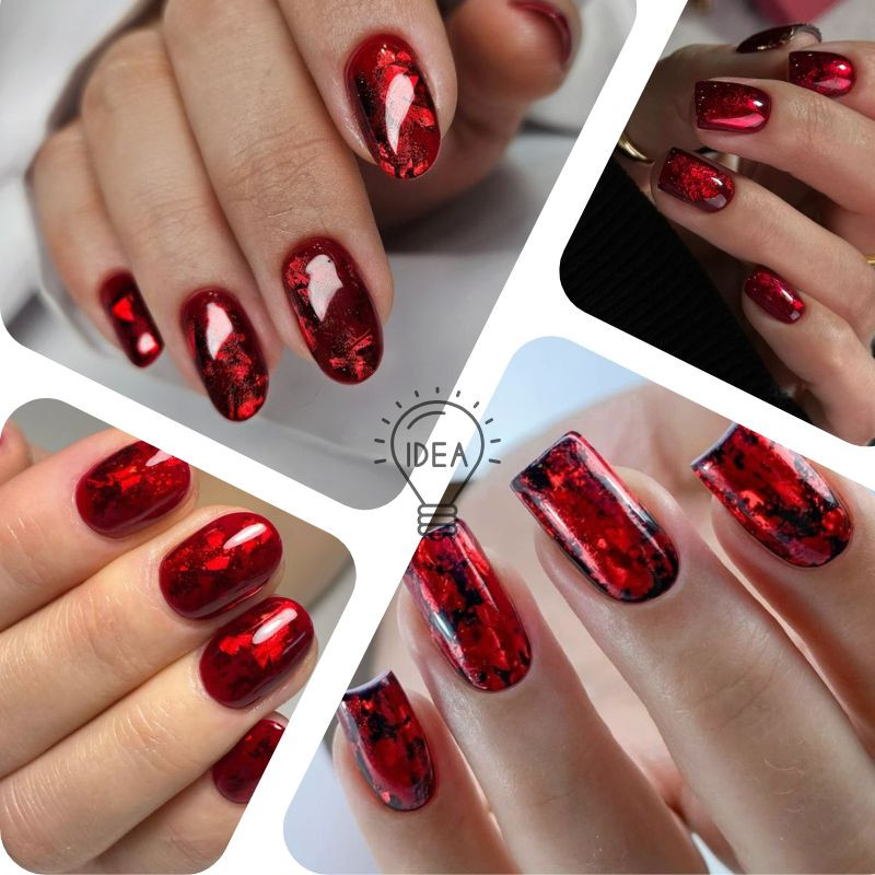 _SPLETNA STRAN IDEJE IZDELKOV Platinum Folije - Rdeče