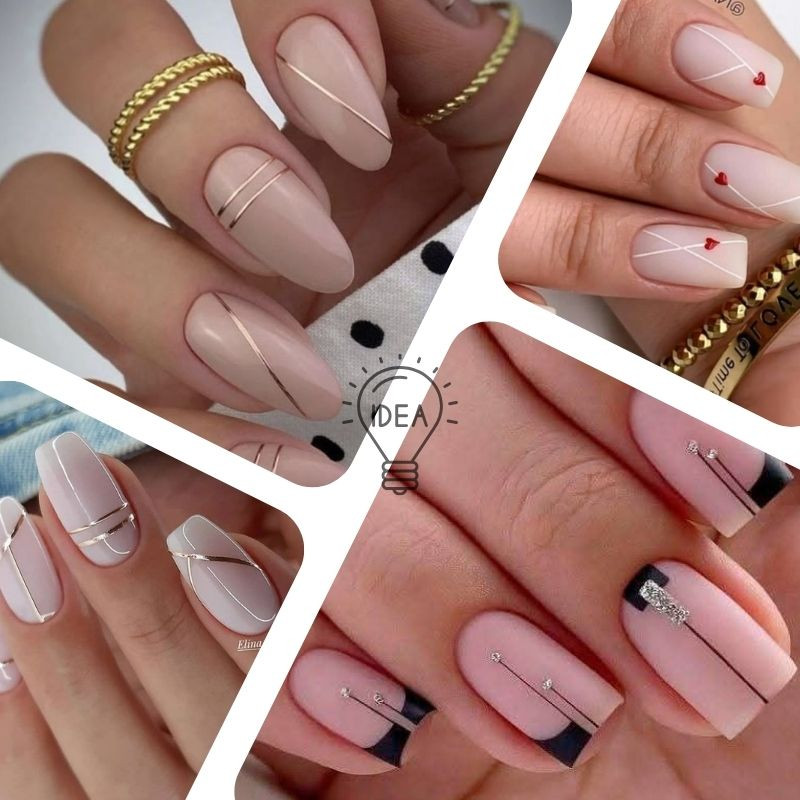 Magic stripes sticker - Črna