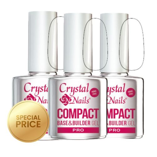 AKCIJA Compact Base PRO Clear 13ml 3KOM