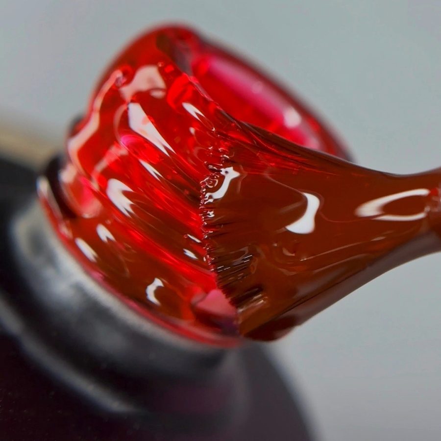 Red Glass effect Top gel 4ml