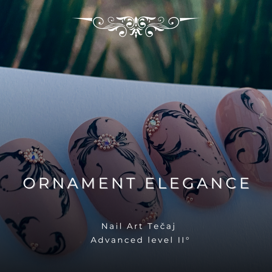 9 Nail Art ORNAMENT ELEGANCE