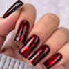 Red Glass effect Top gel 4ml