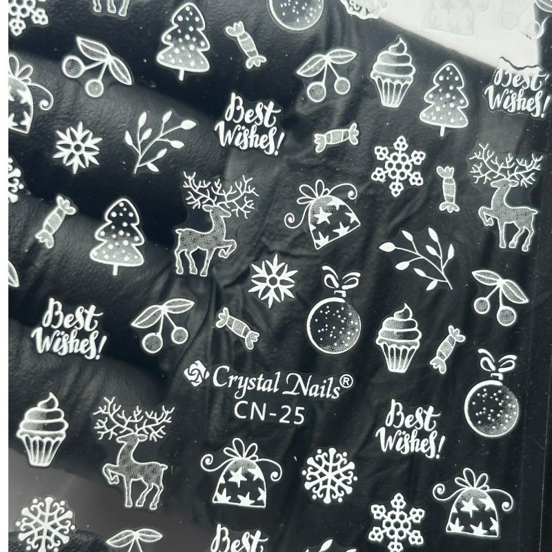 5 White Snow Nalepke