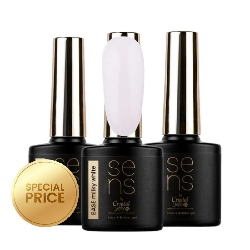 Sens Base Gel – Milky white /3PCS