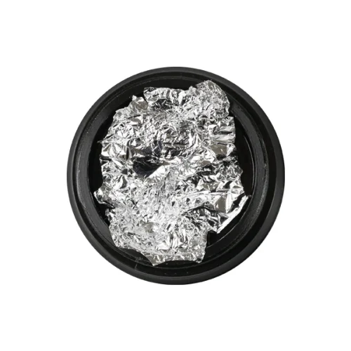 TINFOIL-CrystalNailsUSA2 Thin Foil -Srebrna