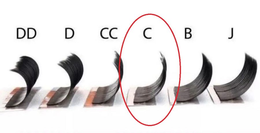 Volumen Čopki Pre-made Lash 6D C /0,07/10